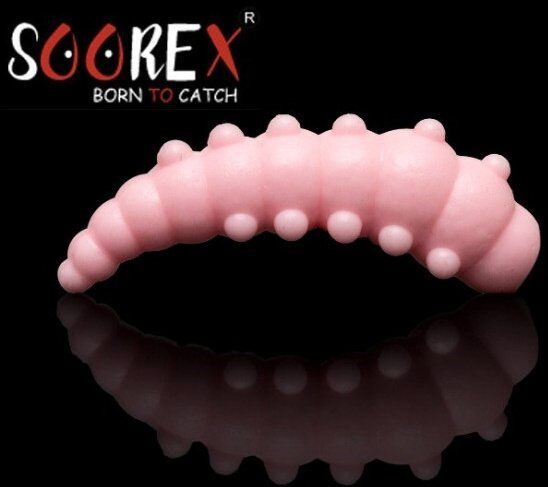 Силиконовая приманка SOOREX PRO Major 42мм 1.9гр Сыр #105 Нежно-розовый/ Light pink 6шт/уп Силиконовая приманка SOOREX PRO Major 42мм 1.9гр Сыр #105 Нежно-розовый/ Light pink 6шт/уп