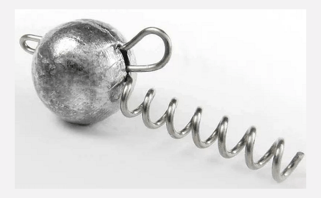 Груз разборная чеебурашка"Шар штопор" 14гр Груз разборная чеебурашка"Шар штопор" 14гр