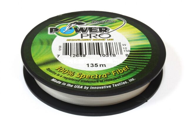 Плетёный шнур POWER PRO White 135м 0.15мм 9кг белый Плетёный шнур POWER PRO White 135м 0.15мм 9кг белый