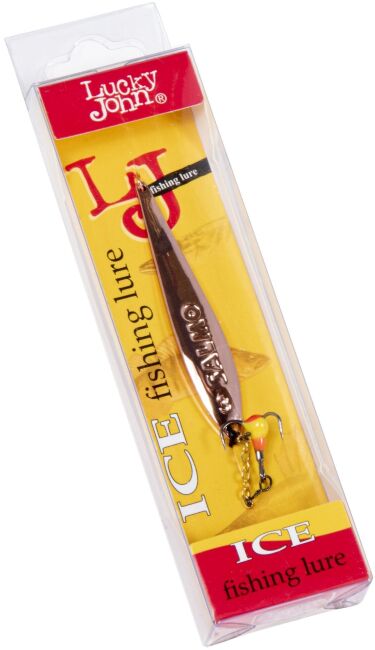 Блесна вертикальная зимняя Lucky John S-3-Z с цепочкой и тройником 07.0г C блистер Блесна вертикальная зимняя Lucky John S-3-Z с цепочкой и тройником 07.0г C блистер