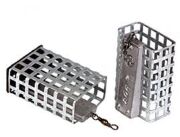 Кормушка ЛИМАН Feeder Прямоугольная клепанная метал цинк смещ.центр дно 30гр