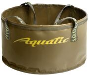 Ведро для замешивания корма герметичное с крышкой AQUATIC 72л, 50х35см, хаки В-17Х