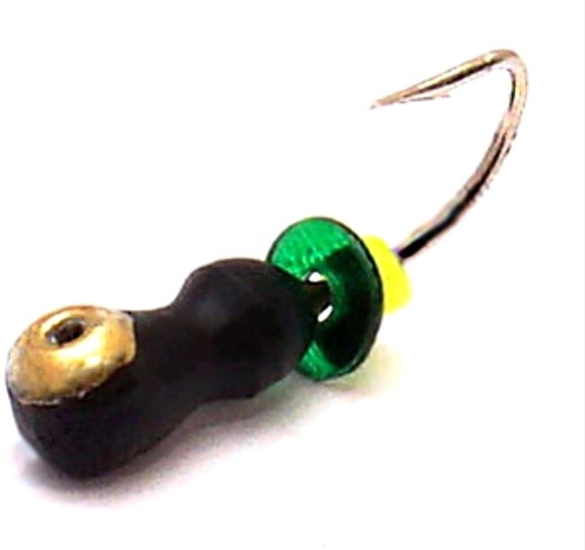 Мормышка вольфрам WORMIX Муравей с золотой коронкой 1.2гр, Ø4.0мм (арт.:3021)