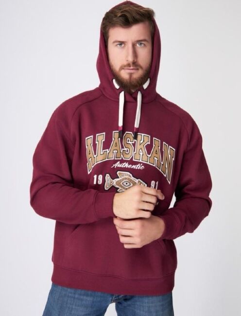 Толстовка Alaskan Promo Hoodie бордо XXL APHCLXXL Толстовка Alaskan Promo Hoodie бордо XXL APHCLXXL
