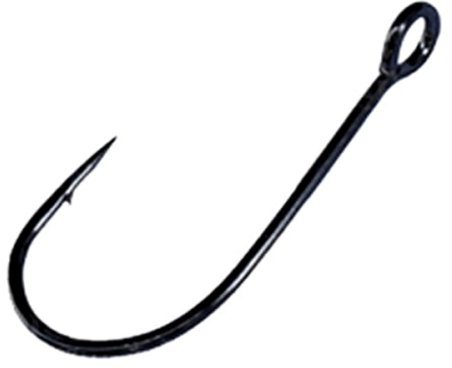 Крючок DECOY Tracin' Single 31 большое ухо №2 черный 10шт/уп (823736)