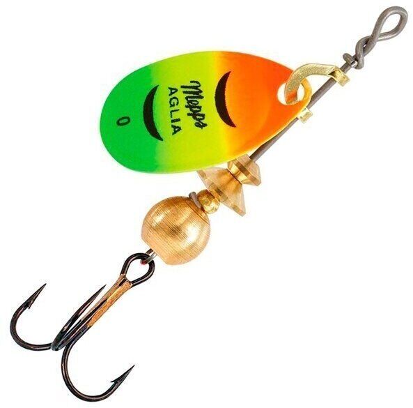 Блесна вращающаяся MEPPS Aglia OR/TIGER №00 1,5гр Блесна вращающаяся MEPPS Aglia OR/TIGER №00 1,5гр