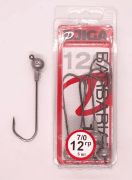 Джиг-головка BARBARIAN кр. 7/0 12гр. уп.5шт.