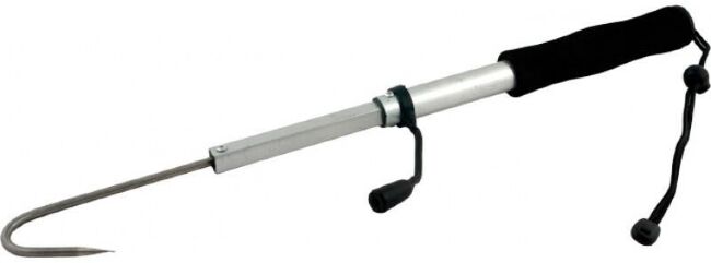 Багорик рыболовный алюминий телескоп с неопрен ручкой дл:310-600мм