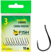 Крючок FISH SEASON Chinu Dousoki-Ring №3 колечко черный 10шт/уп 10062-03F Крючок FISH SEASON Chinu Dousoki-Ring №3 колечко черный 10шт/уп 10062-03F
