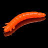 Силиконовая приманка SOOREX PRO King Worm 55мм 1.8гр Сыр #106 Оранжевый/ Orange 7шт/уп