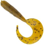 Твистер ALLVEGA Flutter Tail Grub 5.5см 1.8гр 10шт/уп #018 beer w/pepper