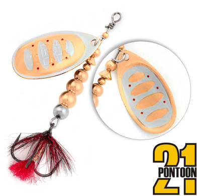 Блесена вращающаяся PONTOON21 Ball Concept #1.5 4.5гр B02-003