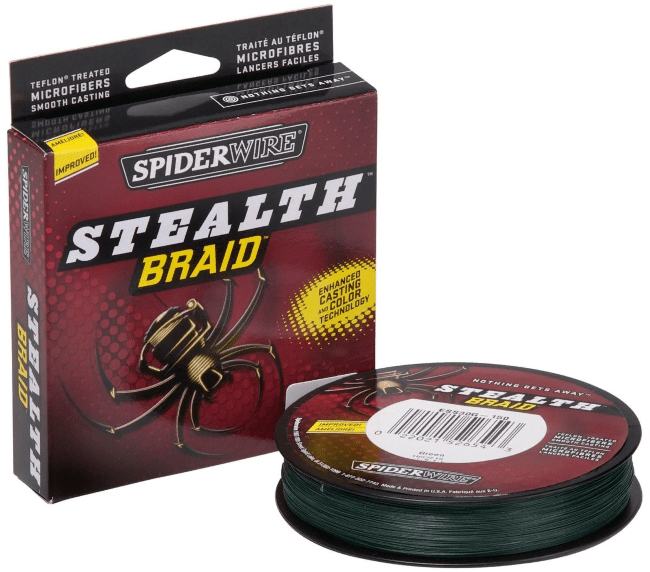 Плетеный шнур Spiderwire Stealth BRAID  270m 0,20mm 18.1kg