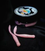 Силиконовая приманка FORTUNE FISH "бобровый хвост" #5 (светло-розовый, блёстка) 8шт/уп Силиконовая приманка FORTUNE FISH "бобровый хвост" #5 (светло-розовый, блёстка) 8шт/уп