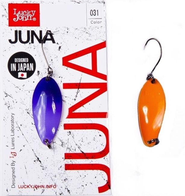 Блесна колеблющаяся Lucky John JUNA длин.33мм/03,5г 031 LJJU35-031