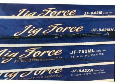 Спиннинг HEARTY RISE Jig Force 2,55м 14-56гр JF-842MH Спиннинг HEARTY RISE Jig Force 2,55м 14-56гр JF-842MH
