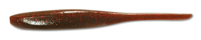 Слаг KEITECH Shad Impact 3" PAL#07 Motor Oil Red Flake 7.5см 2.3гр 10шт/уп