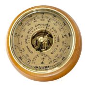 Барометр комнатный стрелочный настенный с термометром Øшкалы 127мм БТКСН-14