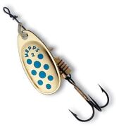 Блесна вращающаяся MEPPS Comet Decore AG/BLU (серебро/синий) №5 11г