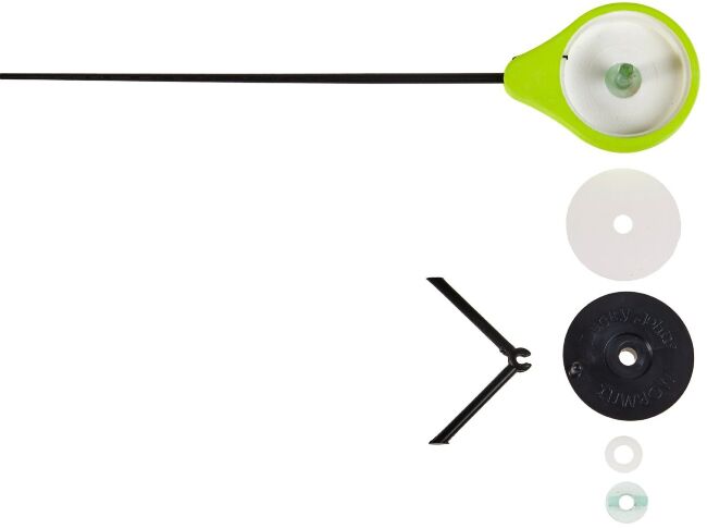 Удочка-балалайка зимняя Lucky John MORMAX 24см жёлтая