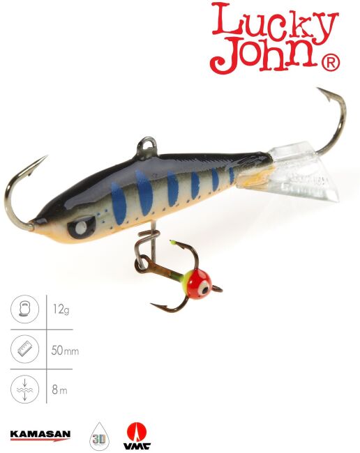 Балансир Lucky John NORDIC 4 с тр. 40мм/103 блистер Балансир Lucky John NORDIC 4 с тр. 40мм/103 блистер