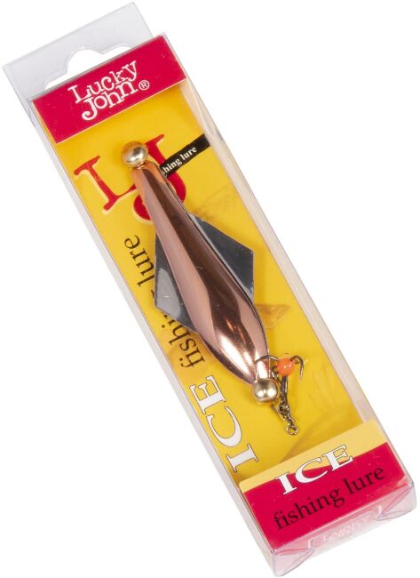 Блесна вертикальная зимняя Lucky John GLIDER с цепочкой и тройником 10.0г CS блистер Блесна вертикальная зимняя Lucky John GLIDER с цепочкой и тройником 10.0г CS блистер