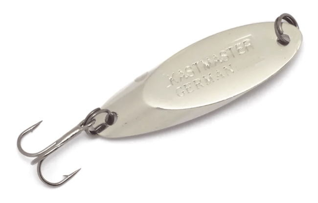 Блесна колеблющаяся GERMAN Kastmaster 105 51мм 14гр #S02 серебро матовое Блесна колеблющаяся GERMAN Kastmaster 105 51мм 14гр #S02 серебро матовое