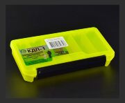 Коробка ТРИ КИТА  для приманок КДП-1 желтая 190*100*30мм Коробка ТРИ КИТА  для приманок КДП-1 желтая 190*100*30мм