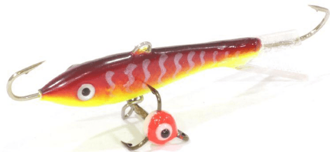 Балансир Lucky John CLASSIC 8 с тройником 80мм/42 блистер 81801-42