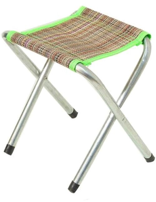 Табурет складной алюминий сиденье:сетч.таслан 30*30*25см цвет в ассорт. (303394)