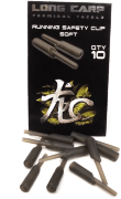 Клипса безопасная классическая LONG CARP Running Safety Clip Soft 10шт/уп (LC-815) Клипса безопасная классическая LONG CARP Running Safety Clip Soft 10шт/уп (LC-815)