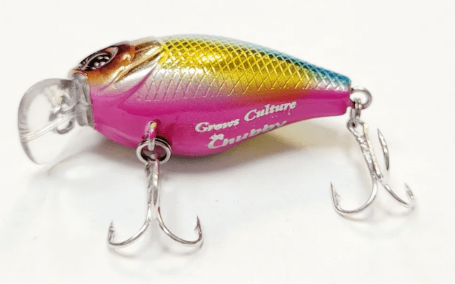 Воблер GROWS CULTURE Chubby 38мм 4гр 0.3-1.0м #39 W Pink Silver S19 Воблер GROWS CULTURE Chubby 38мм 4гр 0.3-1.0м #39 W Pink Silver S19