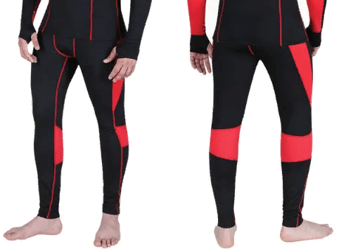 Термобелье муж кальсоны Alaskan "Guide" черн/красн р.XS