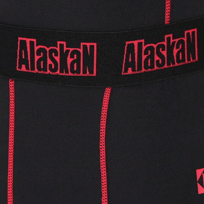 Термобелье муж кальсоны Alaskan "Guide" черн/красн р.XS