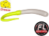 Силиконовая приманка FRESH LURES FlipWorm 3.1”/77мм Сыр #221 10шт/уп