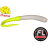 Силиконовая приманка FRESH LURES FlipWorm 3.1”/77мм Сыр #221 10шт/уп