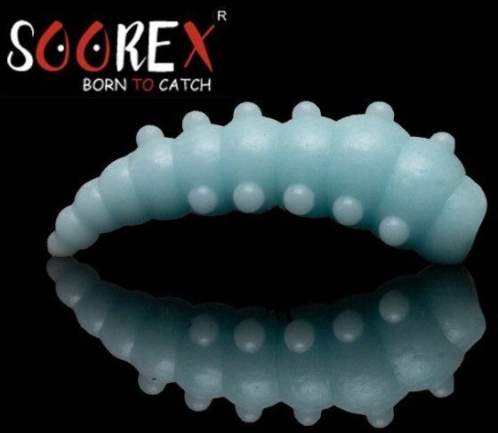 Силиконовая приманка SOOREX PRO Major 36мм 1.1гр Сыр #107 Голубой/Light Blue 6шт/уп Силиконовая приманка SOOREX PRO Major 36мм 1.1гр Сыр #107 Голубой/Light Blue 6шт/уп