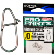 Застежка OWNER 5121-016 Welded Quick Snap №0 26lb/12кг стальной 6шт/уп Застежка OWNER 5121-016 Welded Quick Snap №0 26lb/12кг стальной 6шт/уп
