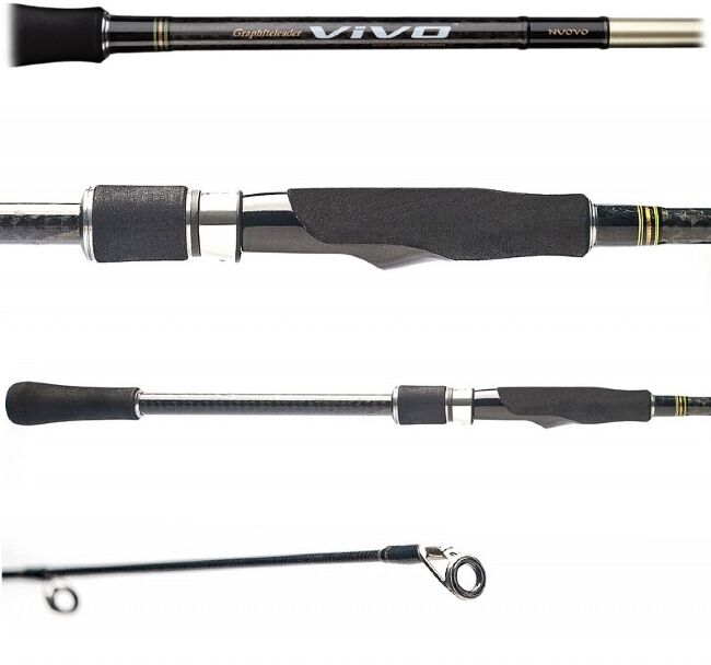 Спиннинг GRAPHITELEADER Vivo Nuovo 2,1м 5-22р Fast GNOVS-792ML Спиннинг GRAPHITELEADER Vivo Nuovo 2,1м 5-22р Fast GNOVS-792ML