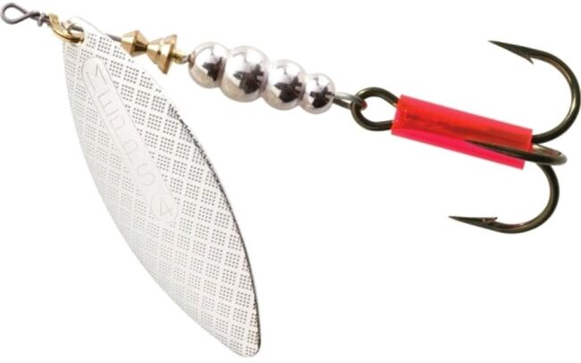 Блесна вращающаяся MEPPS Aglia Long AG (серебро) №4 17г