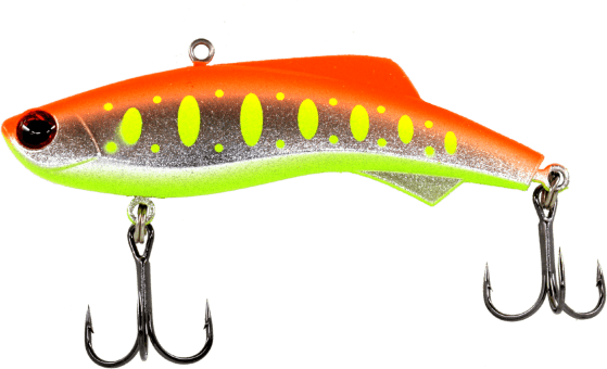 Раттлин MADNESS Shiriten VIBE 93 93мм 28гр #R09 Ginpun orange back yamame