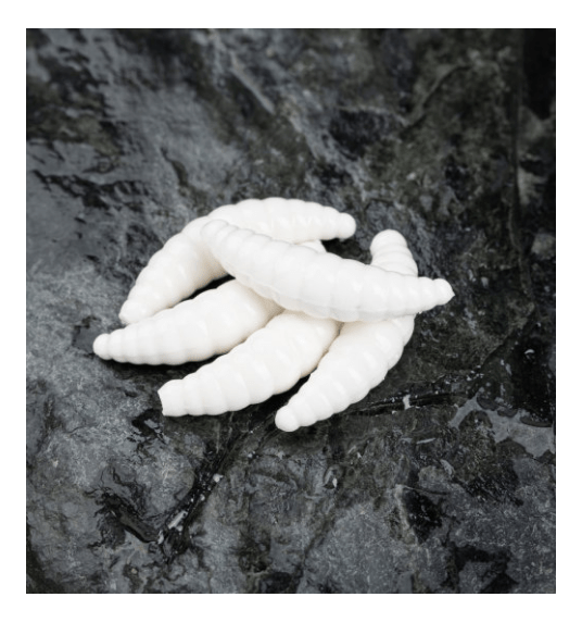 Силиконовая приманка COOL PLACE Maggot 40мм Сыр #01 Белый 10шт/уп