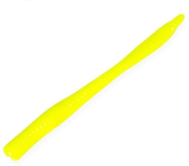 Силиконовая приманка AKARA Trout Time WORM3"/76мм #04Y 10шт/уп Cheese