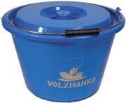 Ведро "Волжанка" пластиковое с крышкой 12 л