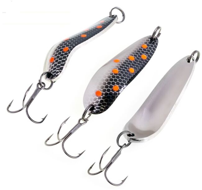 Блесна колеблющаяся AKARA ЛЕНОК 63мм 15гр #11-NI