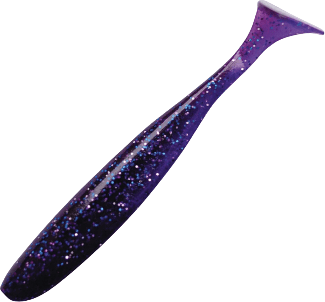Виброхвост KEITECH Easy Shiner 6.5" EA#04S Violet 16.5см, 23.4гр 3шт/уп