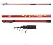 Удилище с кольцами ВОЛГАРЪ Мечта 5,0м (5 секции) тест до 40гр (карбон 30%) 010-0071