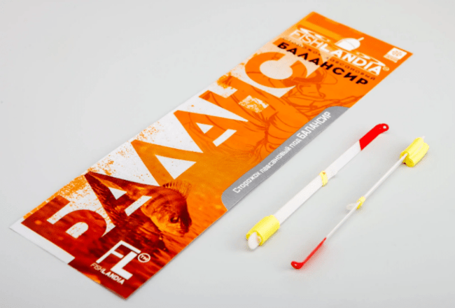 Сторожок лавсан 2 рессоры FISHLANDIA Балансир 100мм 6гр 720-06