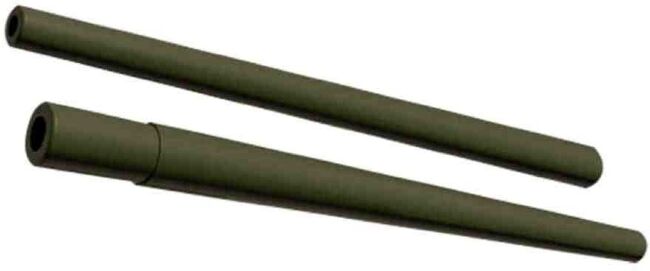 Хвостовик для быстросъёмного вертлюга LONG CARP Anti Tangle Sleeve Soft 40мм 10шт/уп (LC-804)