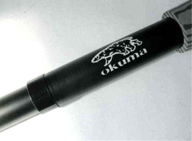 Удилище с кольцами OKUMA 2.4м телескопическое укороченное Удилище с кольцами OKUMA 2.4м телескопическое укороченное